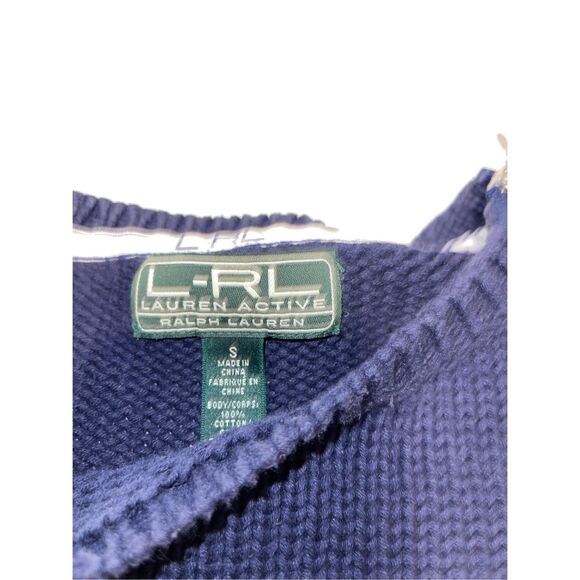 Lauren Active Ralph Lauren 1/2 Zip Sweater Size Small A48 - Picture 4 of 8